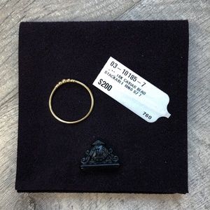 Lagos 18K Gold Caviar Bead Stacking Ring